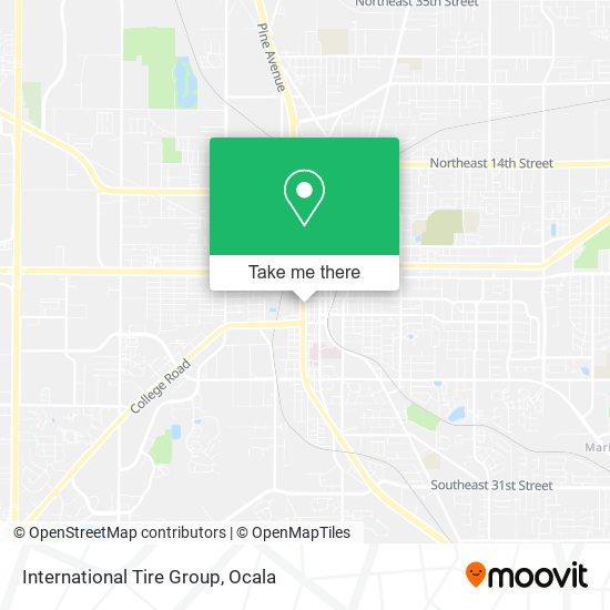 Mapa de International Tire Group