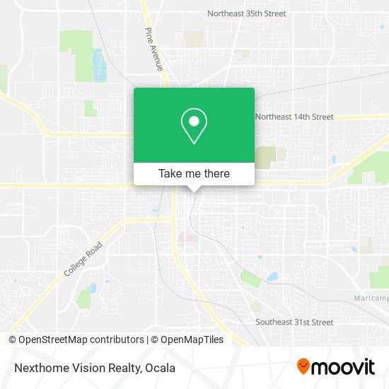 Nexthome Vision Realty map