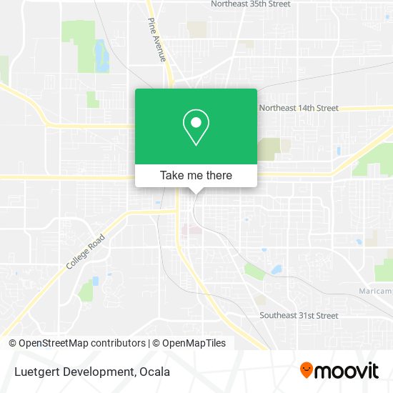 Mapa de Luetgert Development