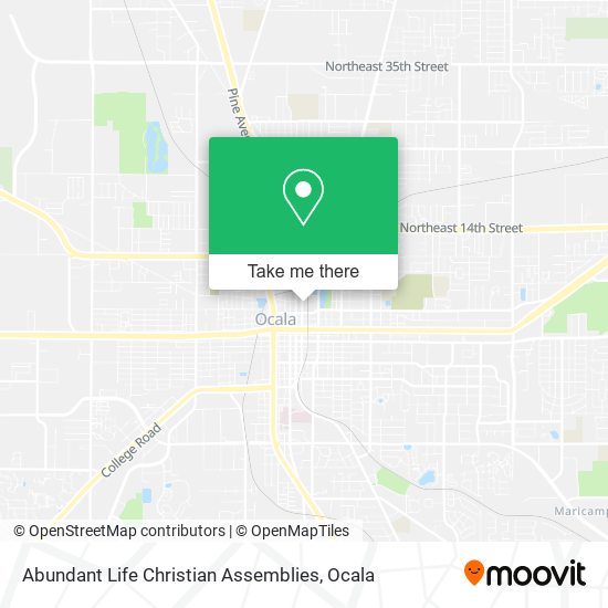 Abundant Life Christian Assemblies map