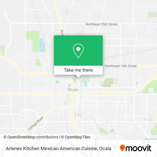 Arlenes Kitchen Mexican American Cuisine map