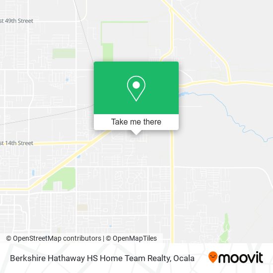 Berkshire Hathaway HS Home Team Realty map