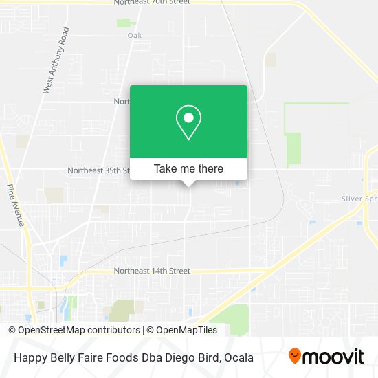 Happy Belly Faire Foods Dba Diego Bird map