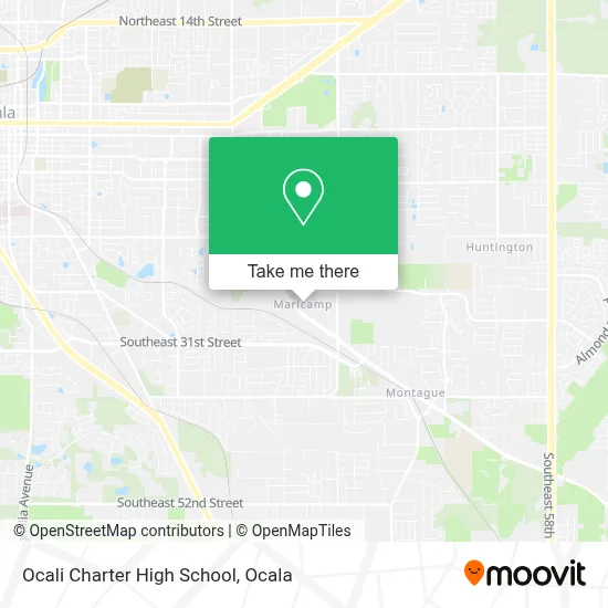 Ocali Charter High School map
