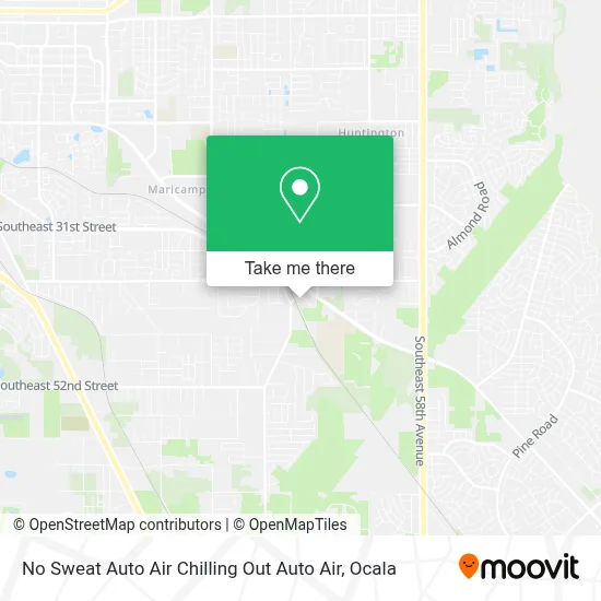 No Sweat Auto Air Chilling Out Auto Air map
