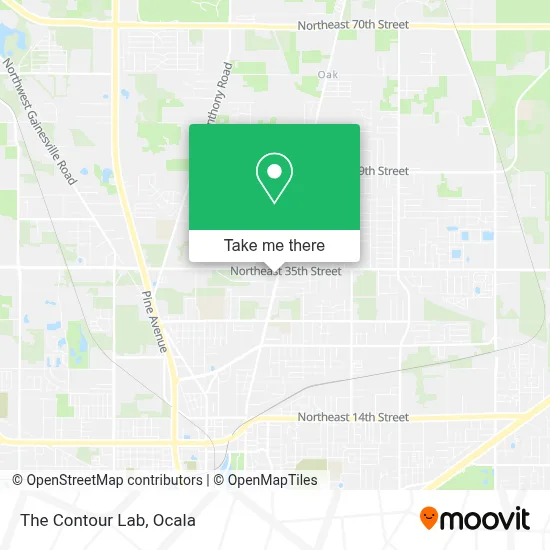 The Contour Lab map