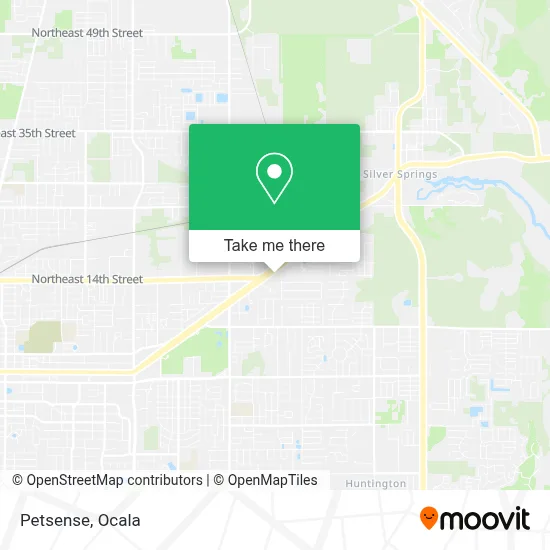 Petsense map