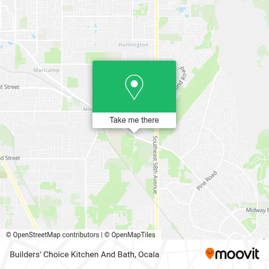 Builders' Choice Kitchen And Bath map