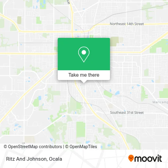 Ritz And Johnson map