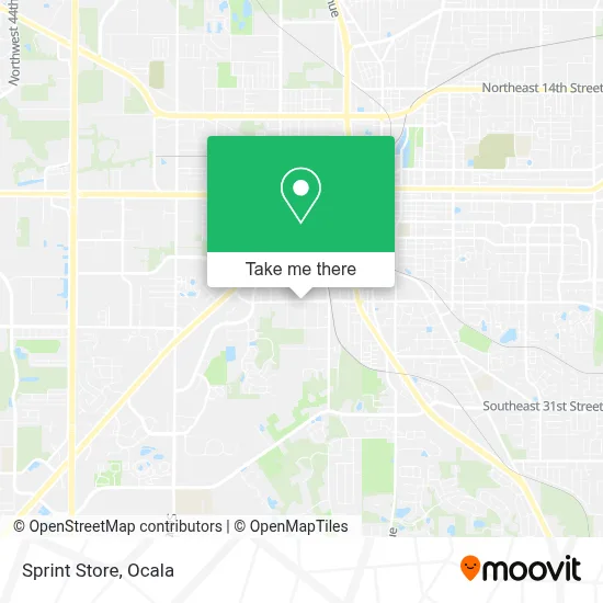 Sprint Store map