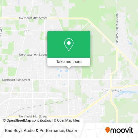 Bad Boyz Audio & Performance map