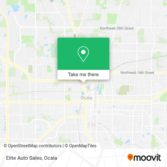 Elite Auto Sales map
