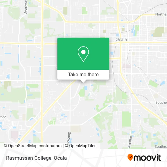 Rasmussen College map