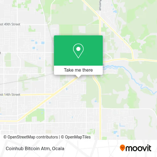 Coinhub Bitcoin Atm map