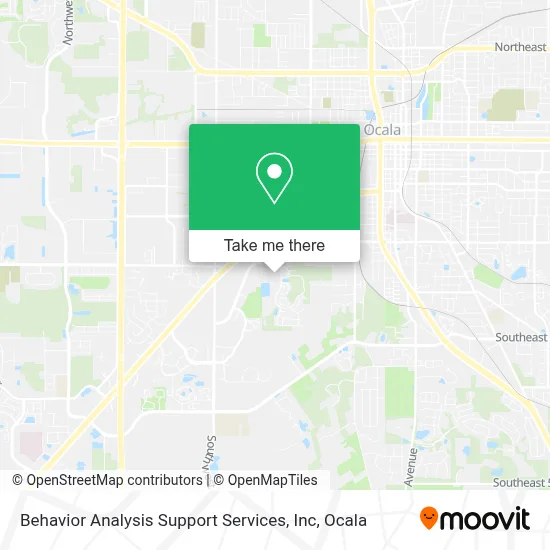 Behavior Analysis Support Services, Inc map
