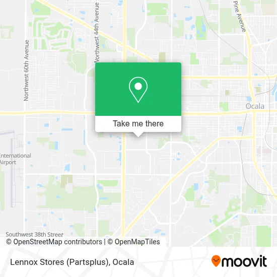Lennox Stores (Partsplus) map