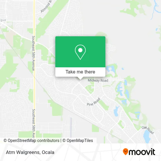 Atm Walgreens map