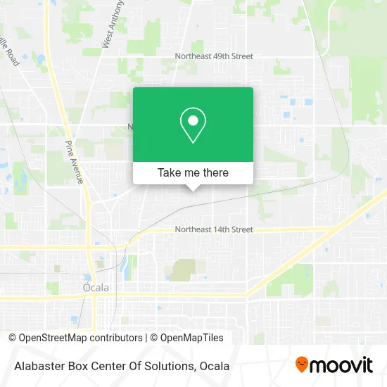 Alabaster Box Center Of Solutions map