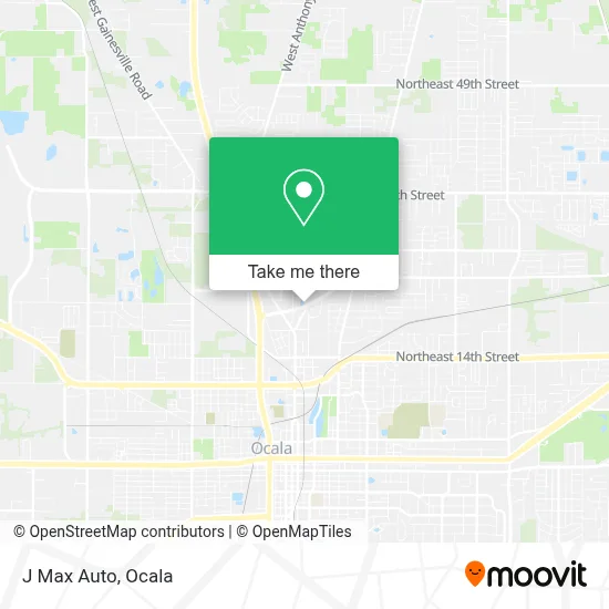 J Max Auto map