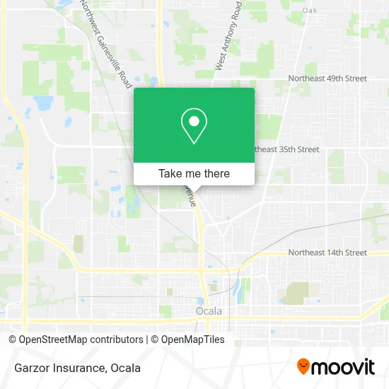 Garzor Insurance map