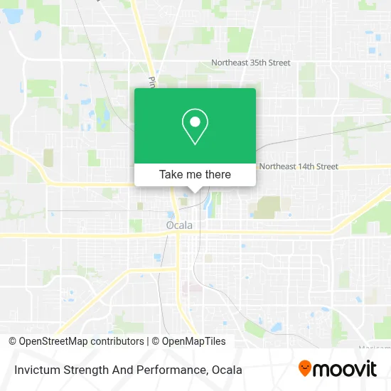 Invictum Strength And Performance map