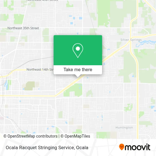 Ocala Racquet Stringing Service map