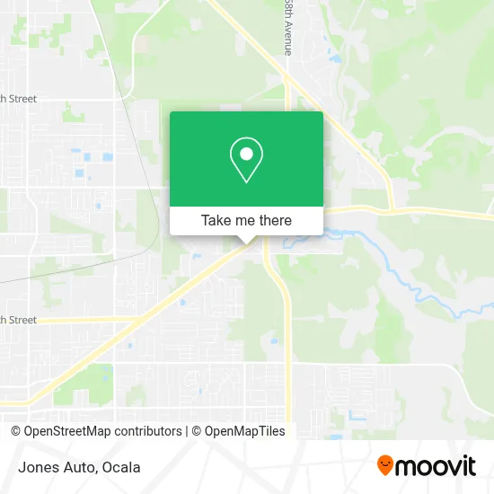 Jones Auto map