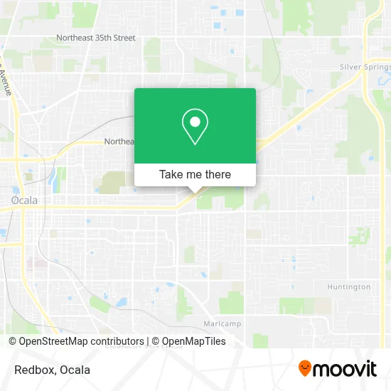 Redbox map
