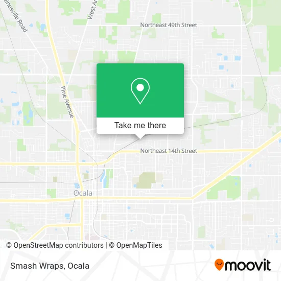 Smash Wraps map