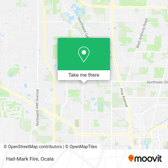 Hall-Mark Fire map