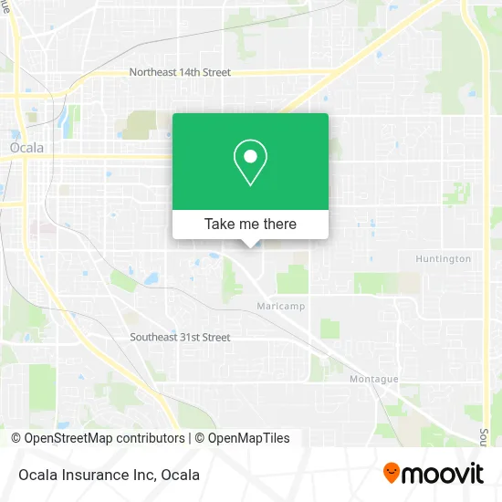 Ocala Insurance Inc map