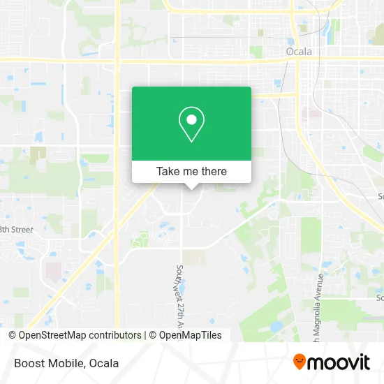 Boost Mobile map
