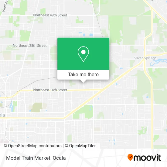 Model Train Market map