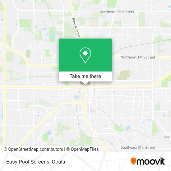 Easy Pool Screens map