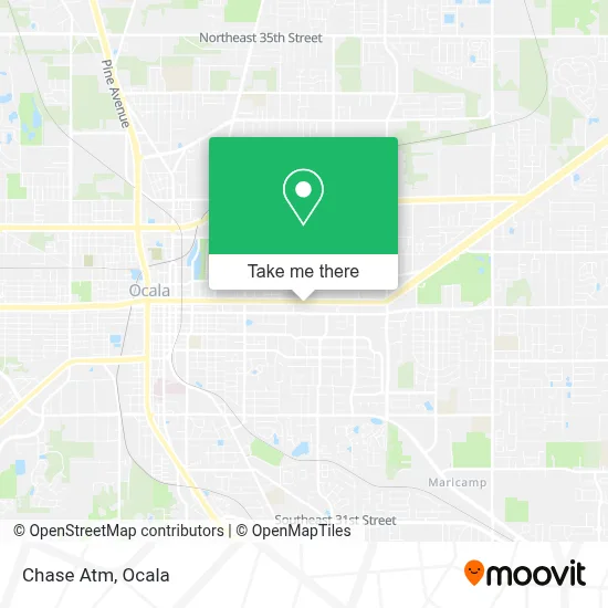 Chase Atm map