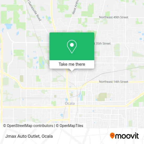 Jmax Auto Outlet map