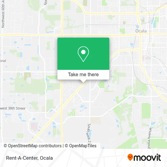 Rent-A-Center map