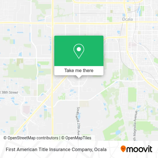 First American Title Insurance Company map