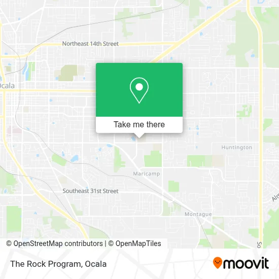 The Rock Program map