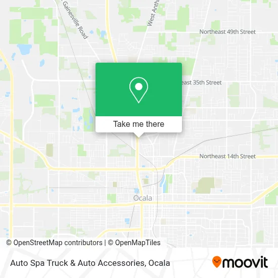 Auto Spa Truck & Auto Accessories map