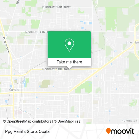 Ppg Paints Store map