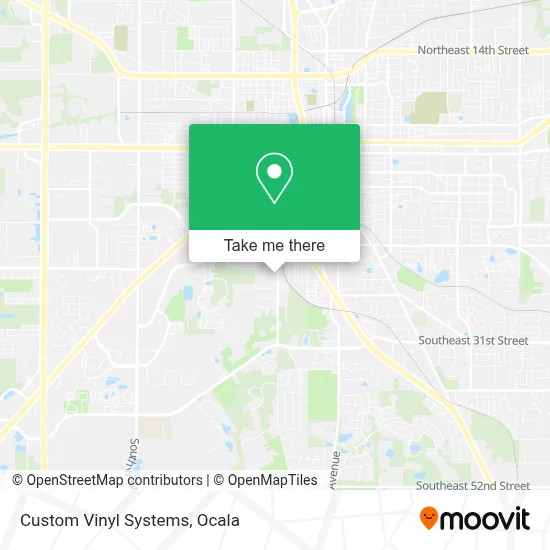 Custom Vinyl Systems map