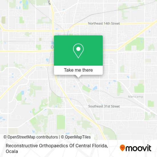 Reconstructive Orthopaedics Of Central Florida map