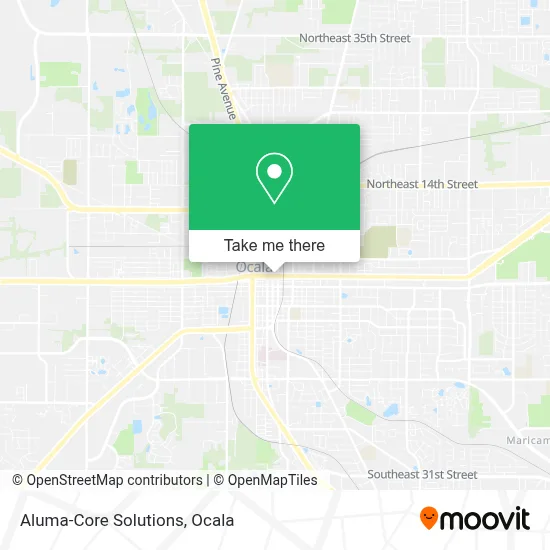 Aluma-Core Solutions map