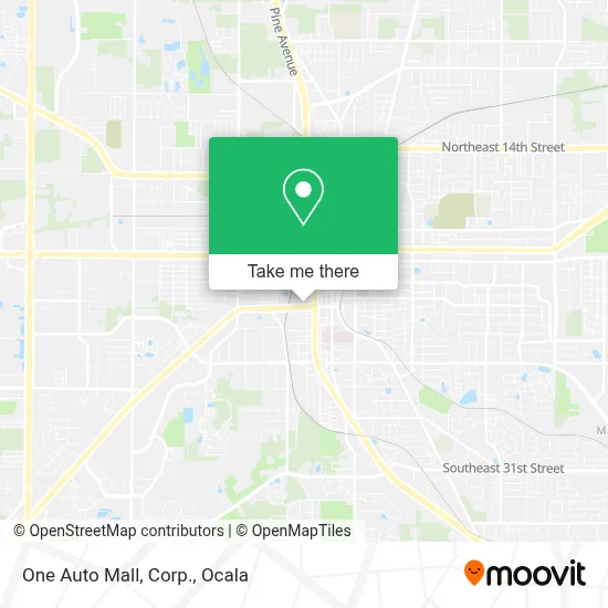 One Auto Mall, Corp. map
