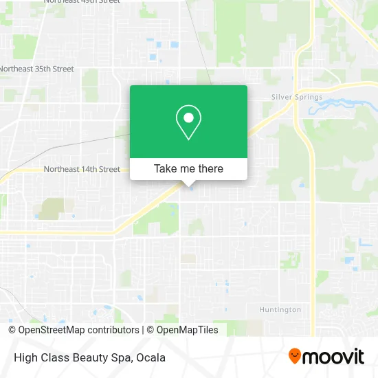 High Class Beauty Spa map