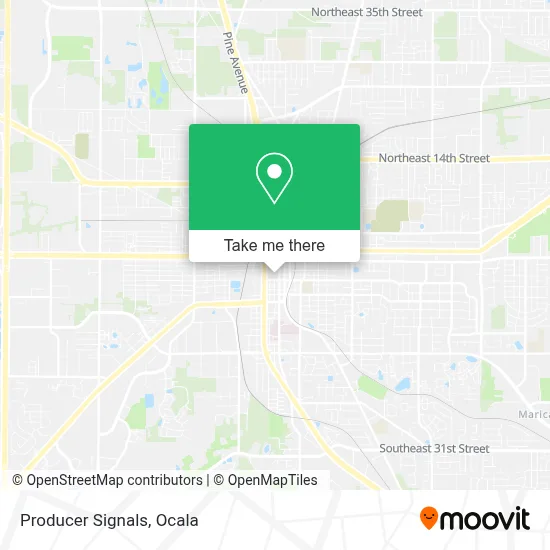 Producer Signals map