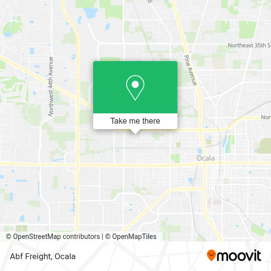 Abf Freight map