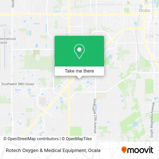 Rotech Oxygen & Medical Equipment map