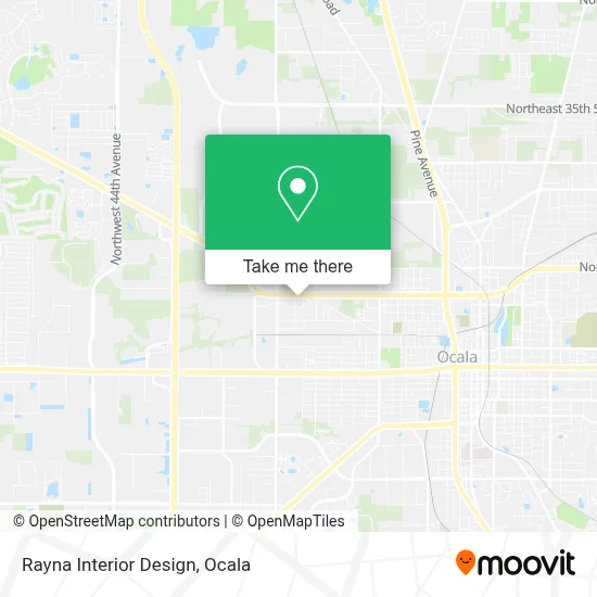 Rayna Interior Design map